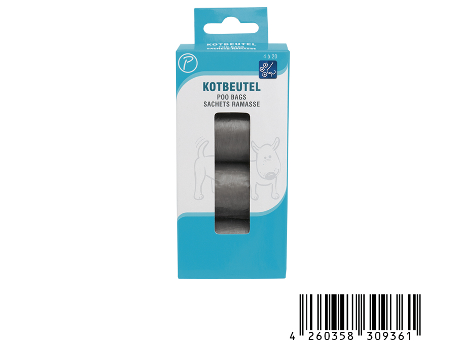 Kotbeutel mit Duft 4 Stk.