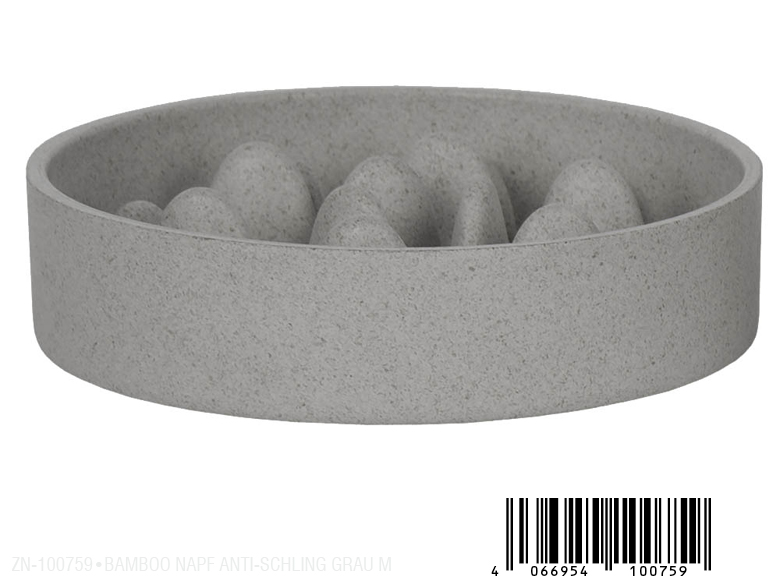 Bamboo bowl Anti-Gobble