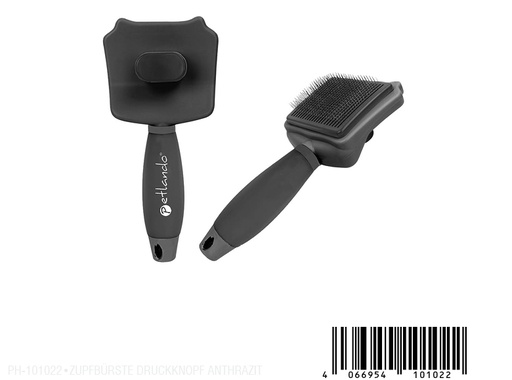 [PH-101022] Grooming Plucking brush with push button
